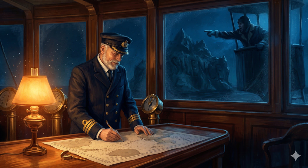 « Iceberg droit devant !” Mensonge et organisations : chronique d’un naufrage annoncé